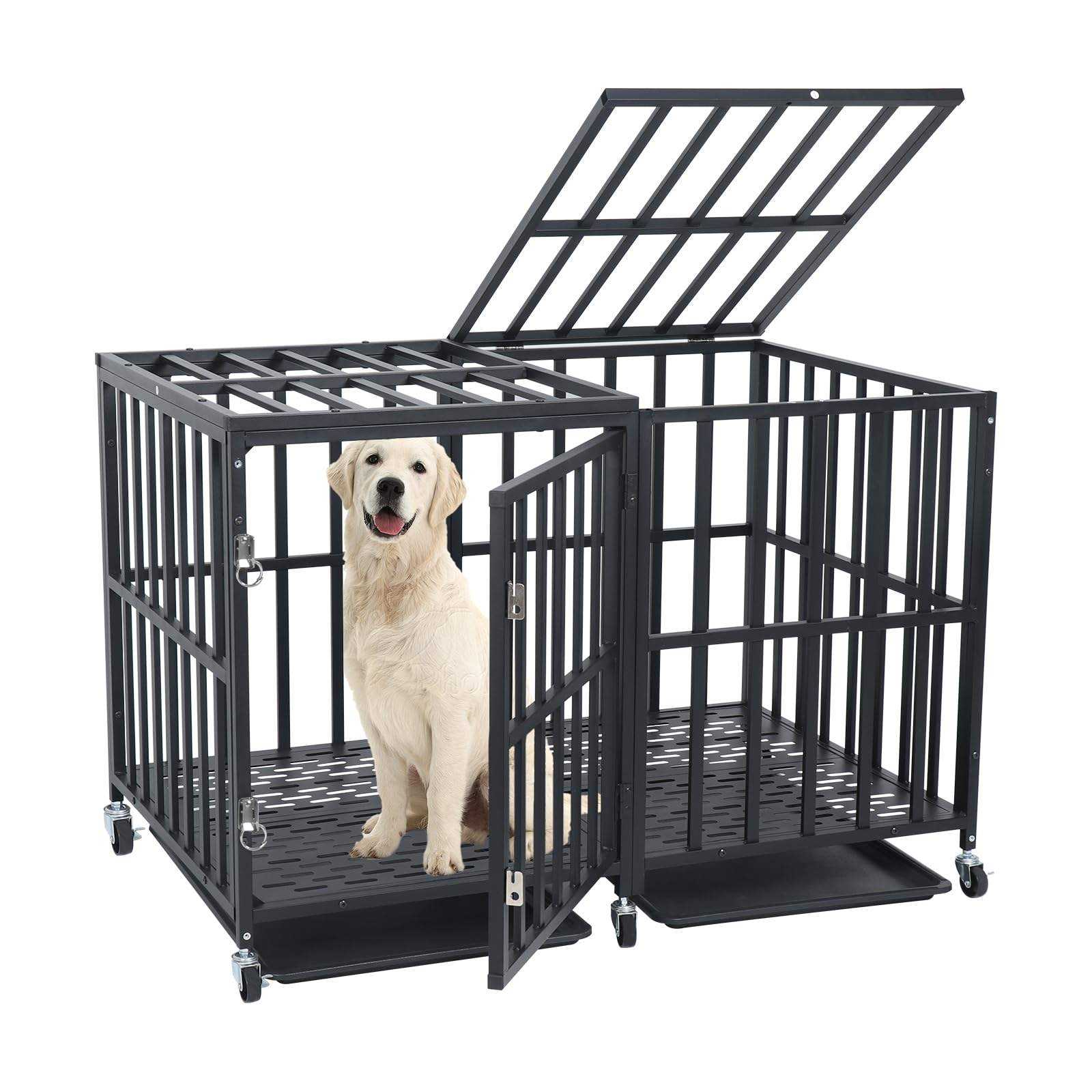 A New Type of Foldable and Self-installing Dog Cage with a Toilet