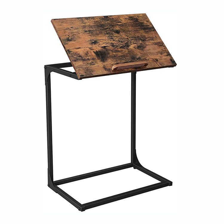 Retro C-shaped Coffee Table Side Table