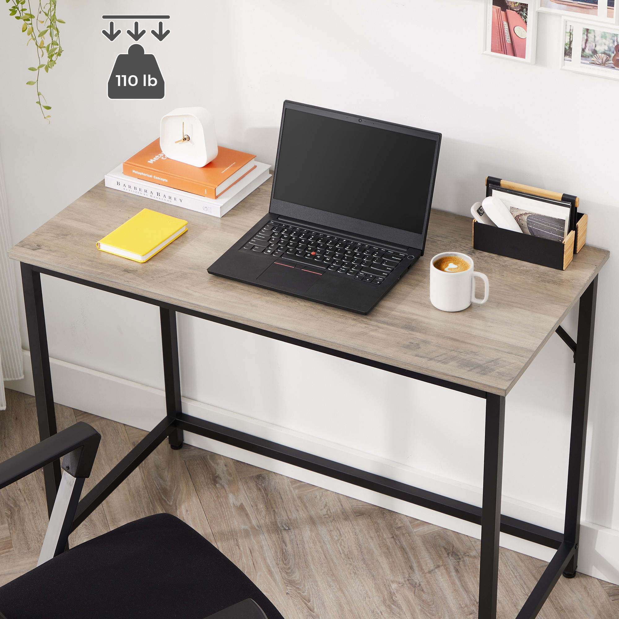 Industrial Simple Assembly Steel Writing Desk Home Office Small Office Table Computer Table