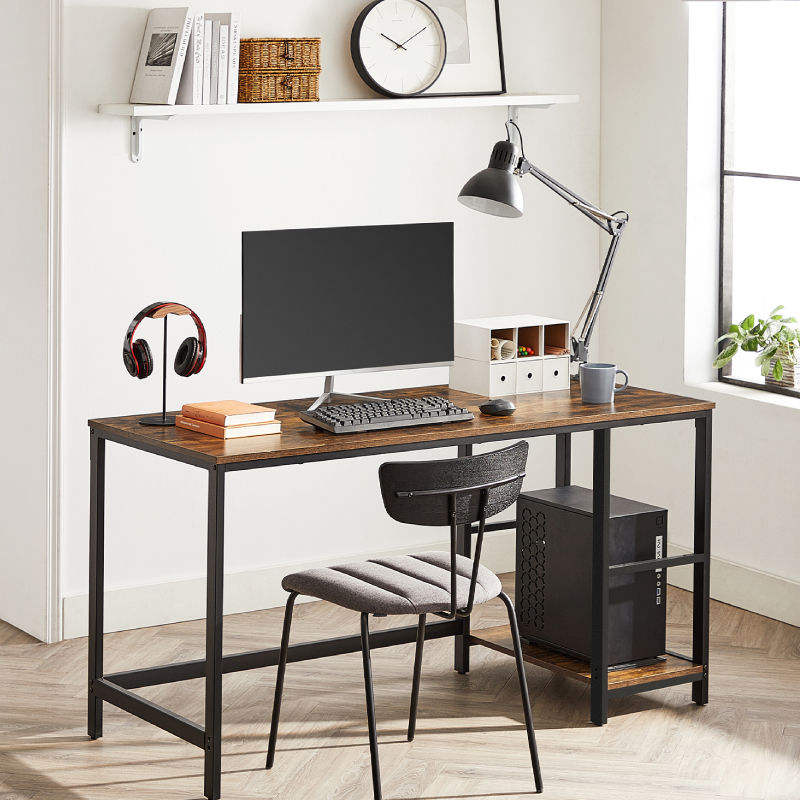 Industrial Office Study Wooden Computer Desk Office Table