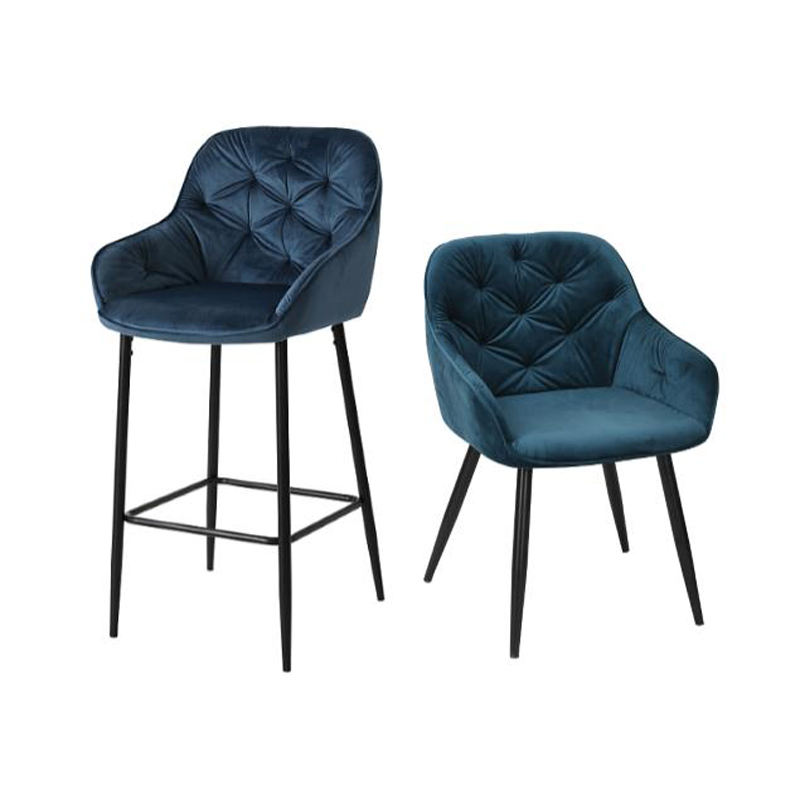 New Product Hot Sale Luxury Cheap Comfortable Leather Bar Stools of Home Kitchen Bar Stool Chairs