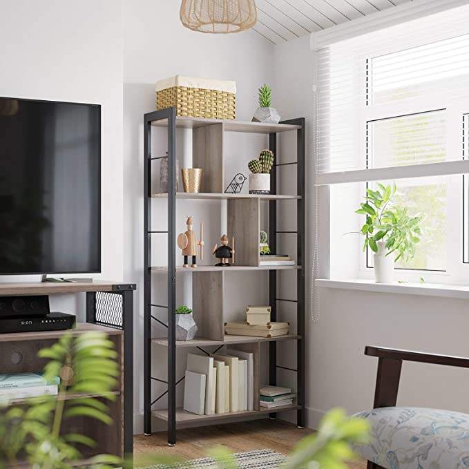 New Design Multiple Uses Environmentally Friendly Material Book Shelves Wooden for Living Room