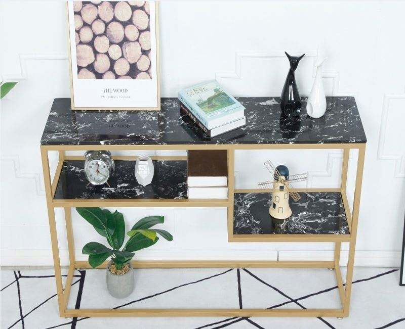 Large Storage Hot Sale Indian Console Table Antique of Hallway Black or Silver Console Tables