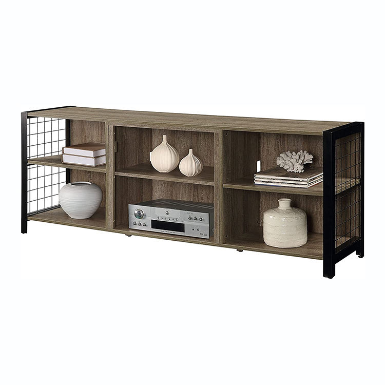 Wholesale Luxury Big Storage 6 Drawers Mobile TV Stand Living Room of Wood Console TV Stand