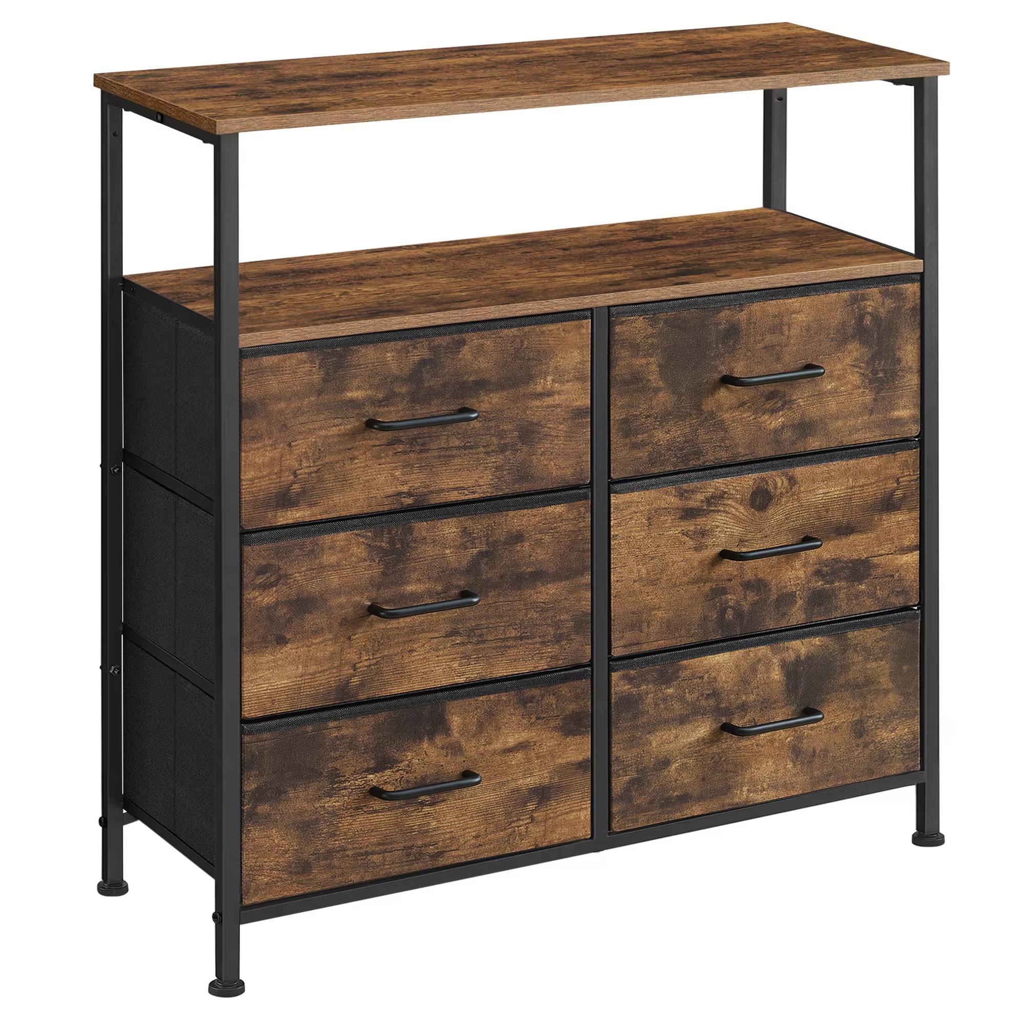 New Design for Industrial Living Room and Bedroom - 6 Drawer Cabinets