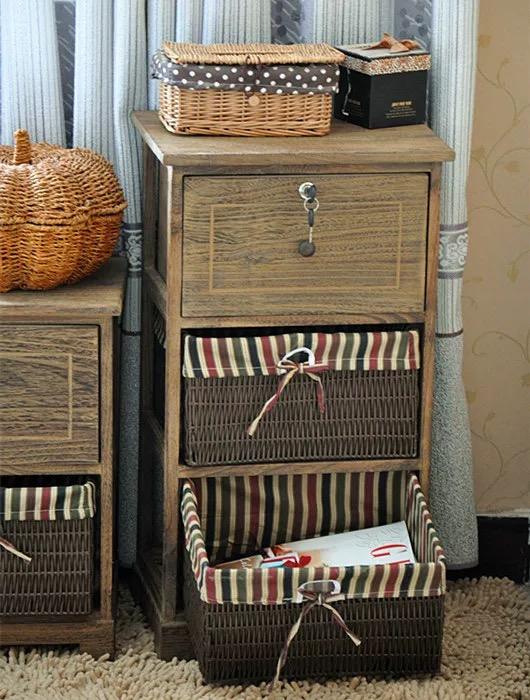 Factory Manufacturer Bedside Table Wooden Nightstand Bedside Cabinet Product Modern Bedroom Solid Wood with Drawer Nightstand