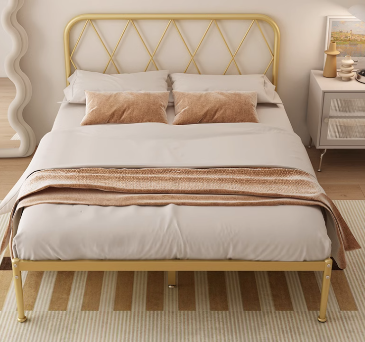 Custom High Quality Examination Room Furniture Modern Metal Bed Frame Full Metal School Student Bunk Bed Iron Sturdy Frame