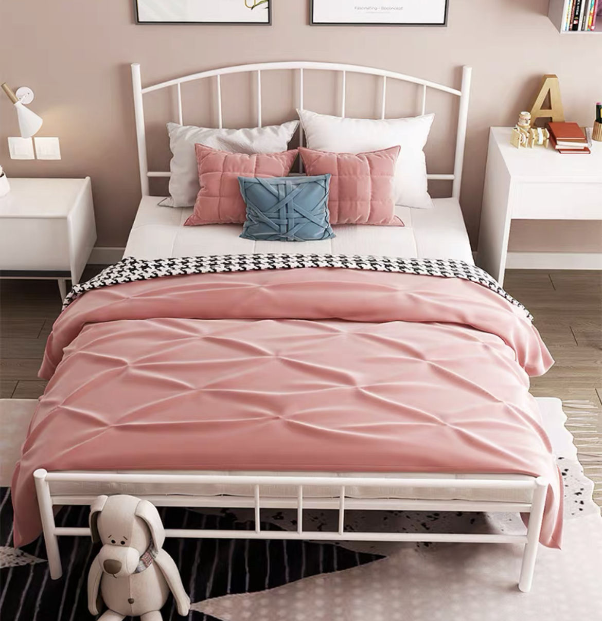 Modern Metal Double Bed