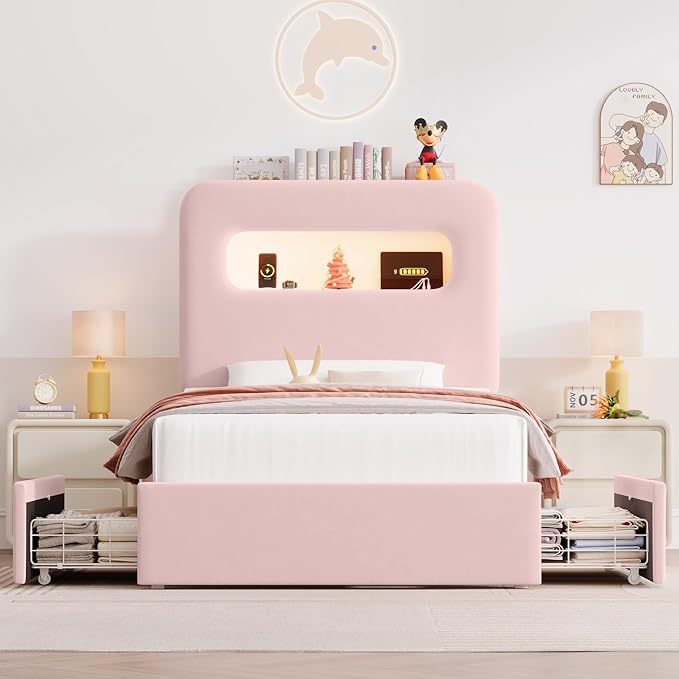 Modern Minimalist and Cozy Princess Bed